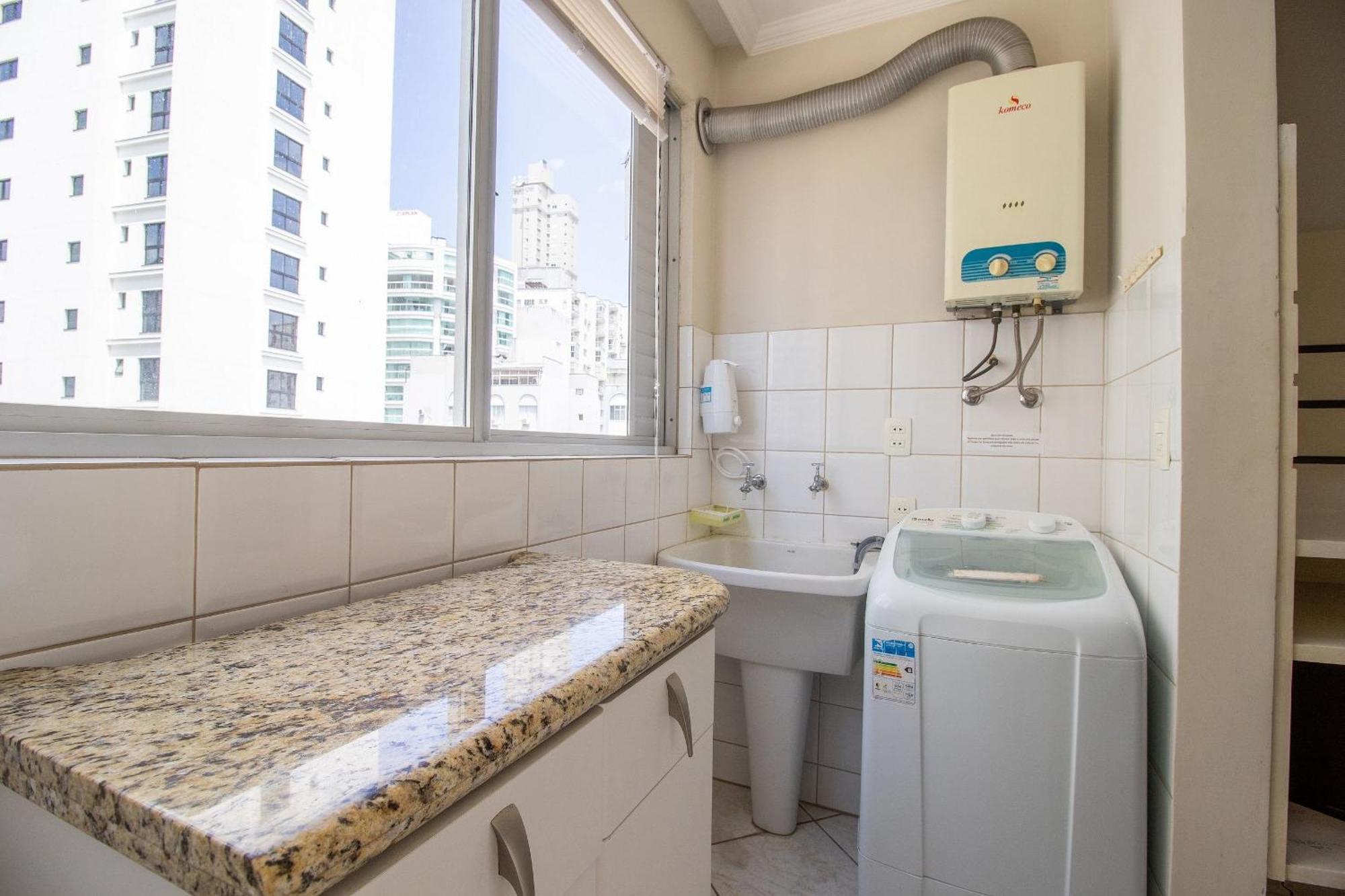 Appartement CRM71 - 3 Dorm, Centro, Próximo ao Shopping Atlântico, TV Smart, Garagem, Wi-Fi à Balneário Camboriú Extérieur photo