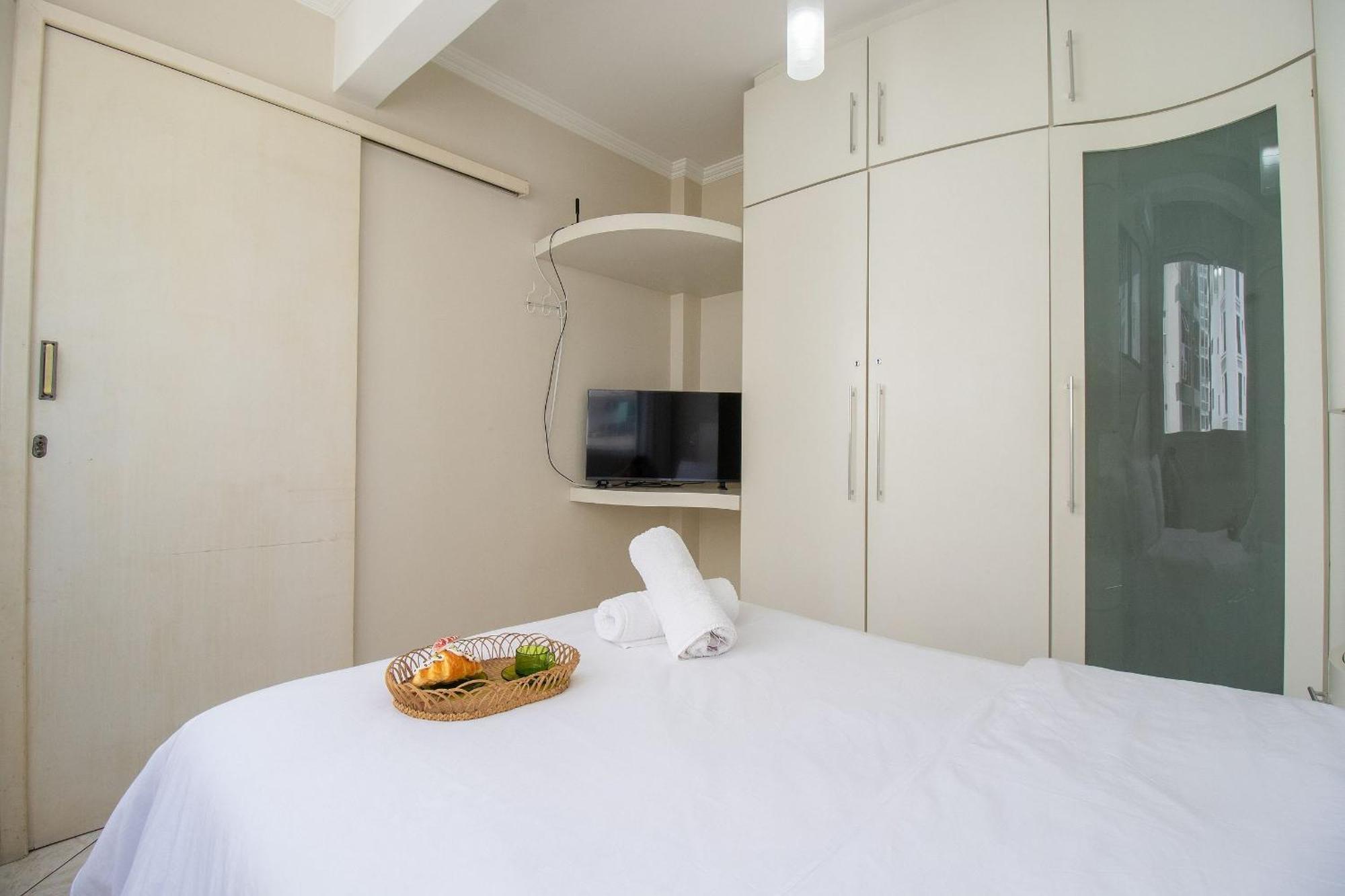 Appartement CRM71 - 3 Dorm, Centro, Próximo ao Shopping Atlântico, TV Smart, Garagem, Wi-Fi à Balneário Camboriú Extérieur photo