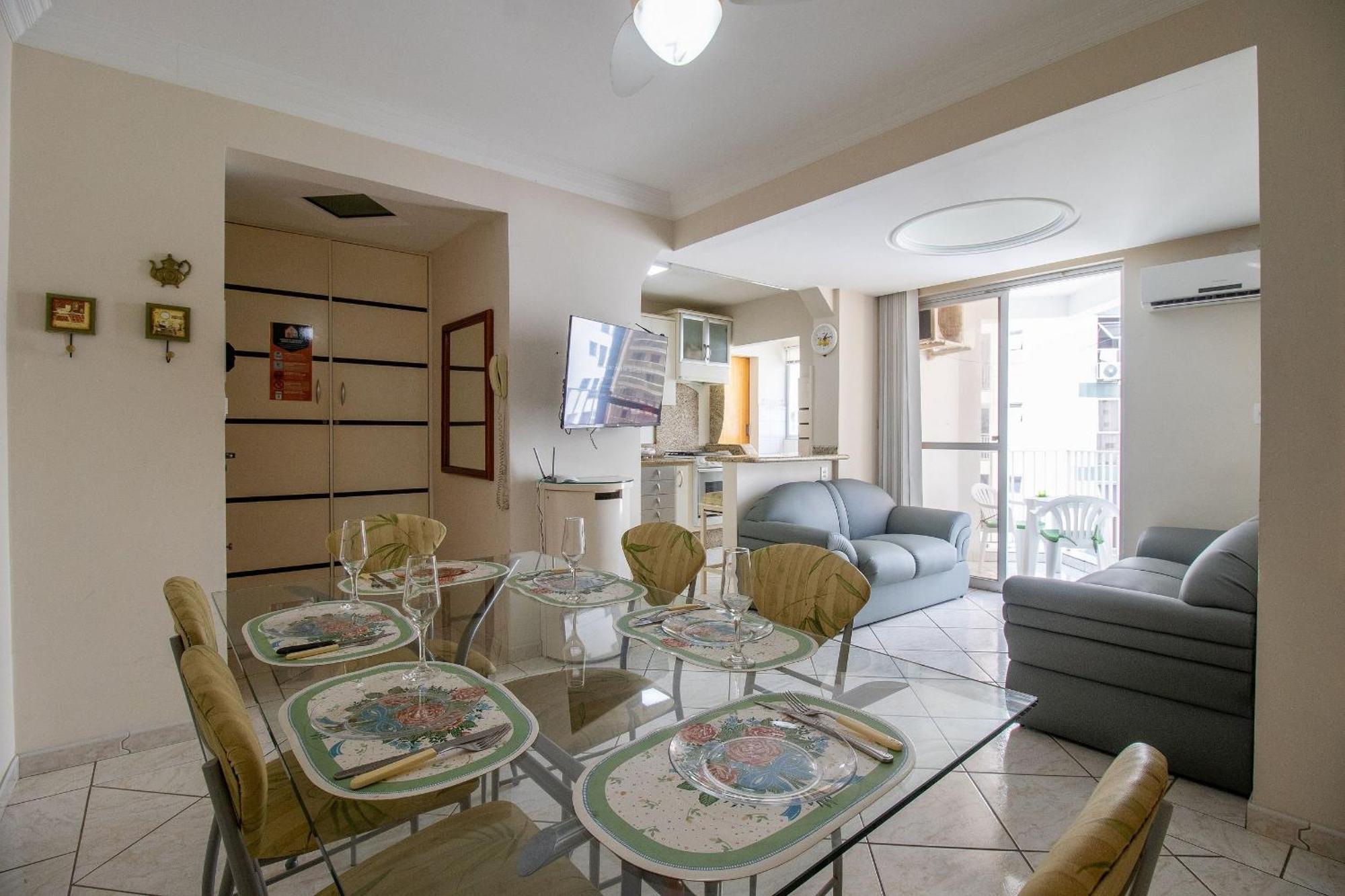 Appartement CRM71 - 3 Dorm, Centro, Próximo ao Shopping Atlântico, TV Smart, Garagem, Wi-Fi à Balneário Camboriú Extérieur photo