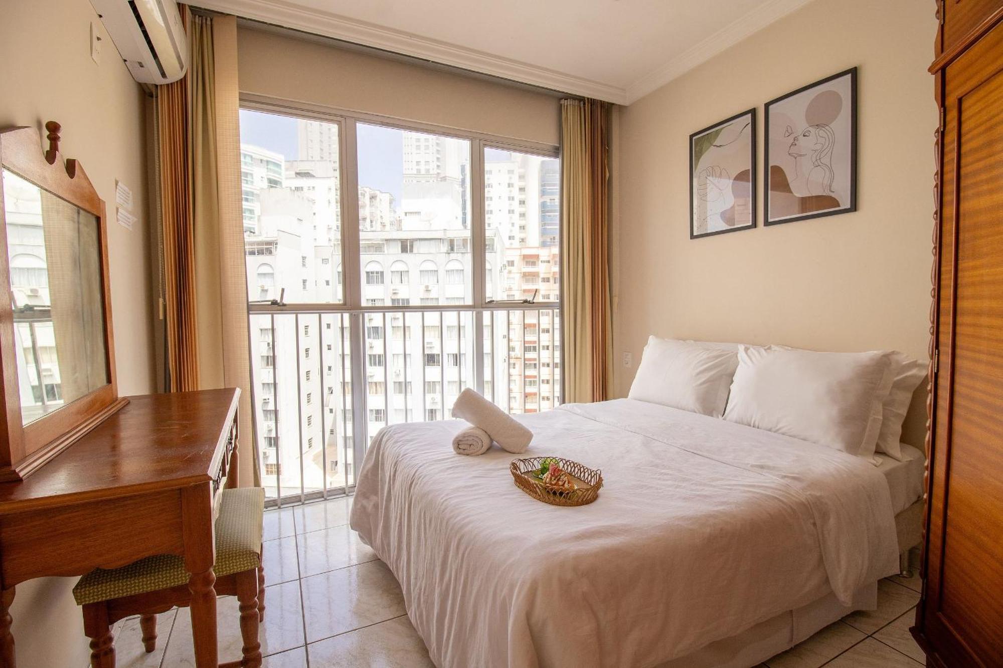 Appartement CRM71 - 3 Dorm, Centro, Próximo ao Shopping Atlântico, TV Smart, Garagem, Wi-Fi à Balneário Camboriú Extérieur photo