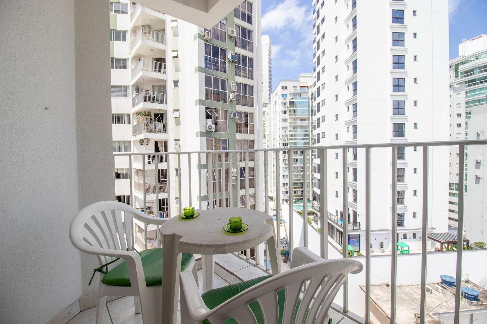 Appartement CRM71 - 3 Dorm, Centro, Próximo ao Shopping Atlântico, TV Smart, Garagem, Wi-Fi à Balneário Camboriú Extérieur photo